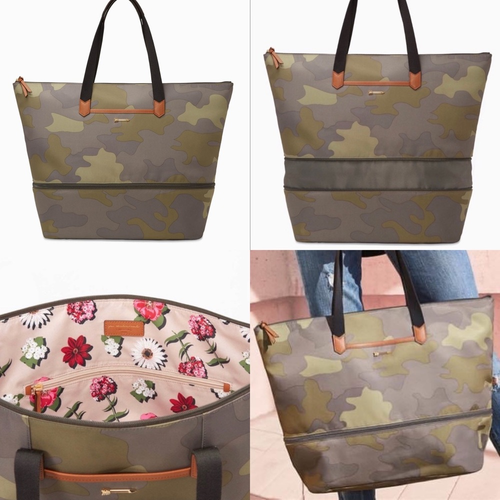 Stella & Dot Camo Daytripper Bag
